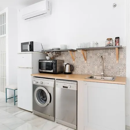 Loft En Primera Linea Del Paseo Maritimo Málaga Exterior foto